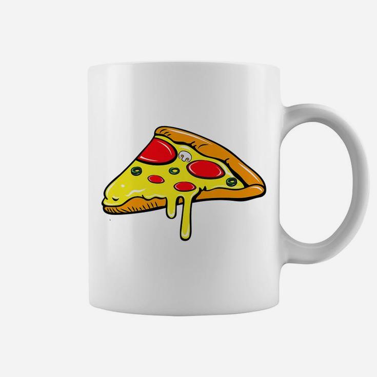 Mother Father Son Daughter Pizza Slice Matching Coffee Mug