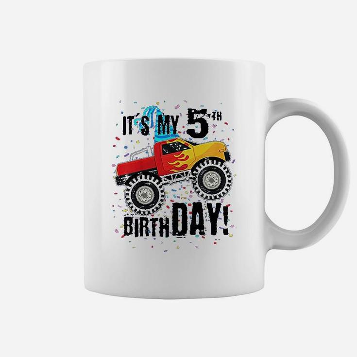 My 5Th Birthday Monster Truck Coffee Mug