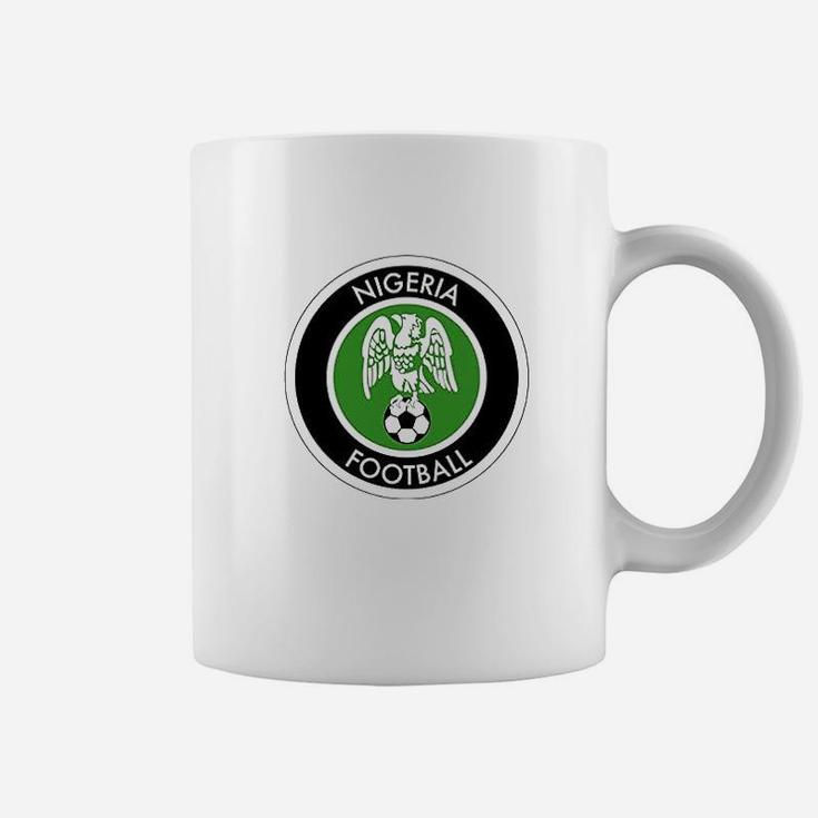 Nigeria Soccer National Team Retro Crest Graphic Coffee Mug