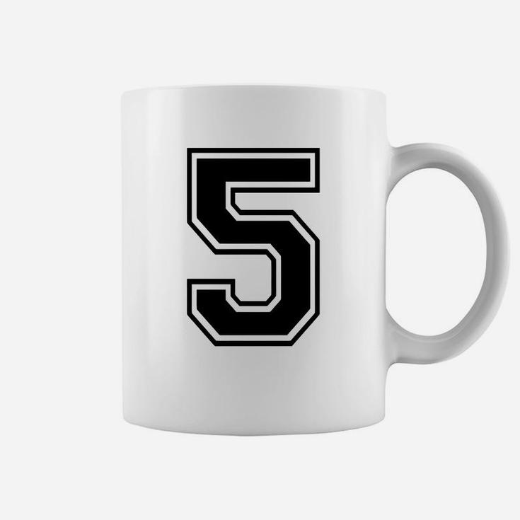Number 5 Coffee Mug