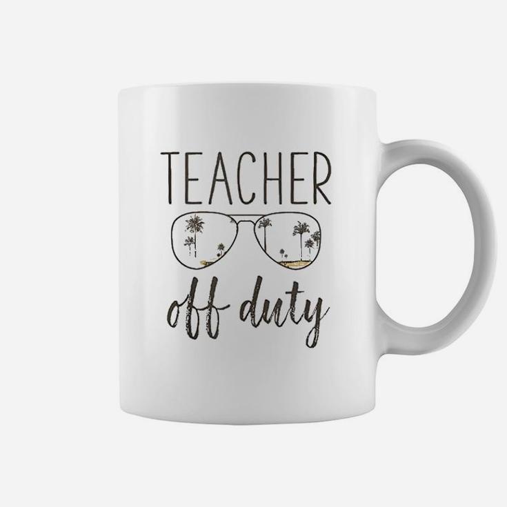 Off Duty Sunglasses Last Day Of School Coffee Mug