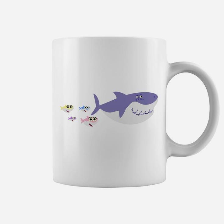 Papa Shark Doo Doo Christmas Gift Matching Family Pjs & Coffee Mug