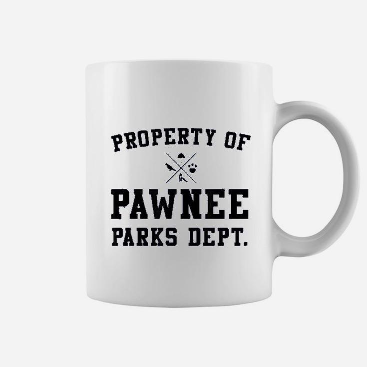 Parks And Recreation Property Of Pawnee Comfortable Coffee Mug
