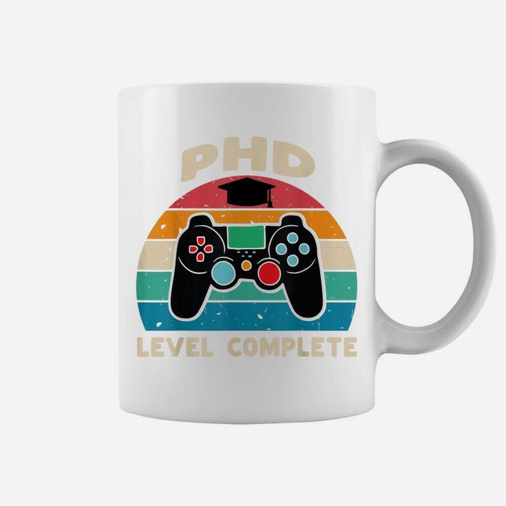 Phd Level Complete Doctorate Graduation Gift For Him Gamer Coffee Mug