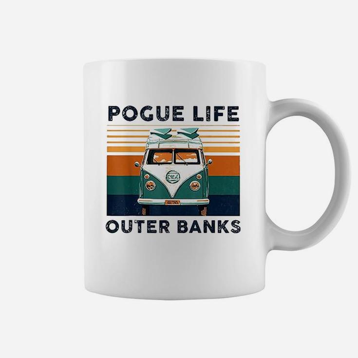 Pogue Life Outer Banks Retro Vintage Coffee Mug