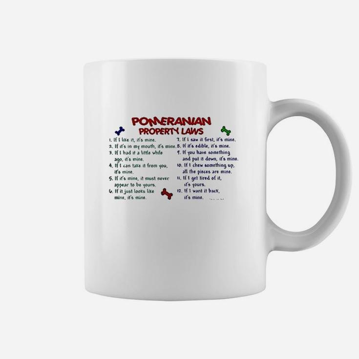 Pomeranian Property Coffee Mug