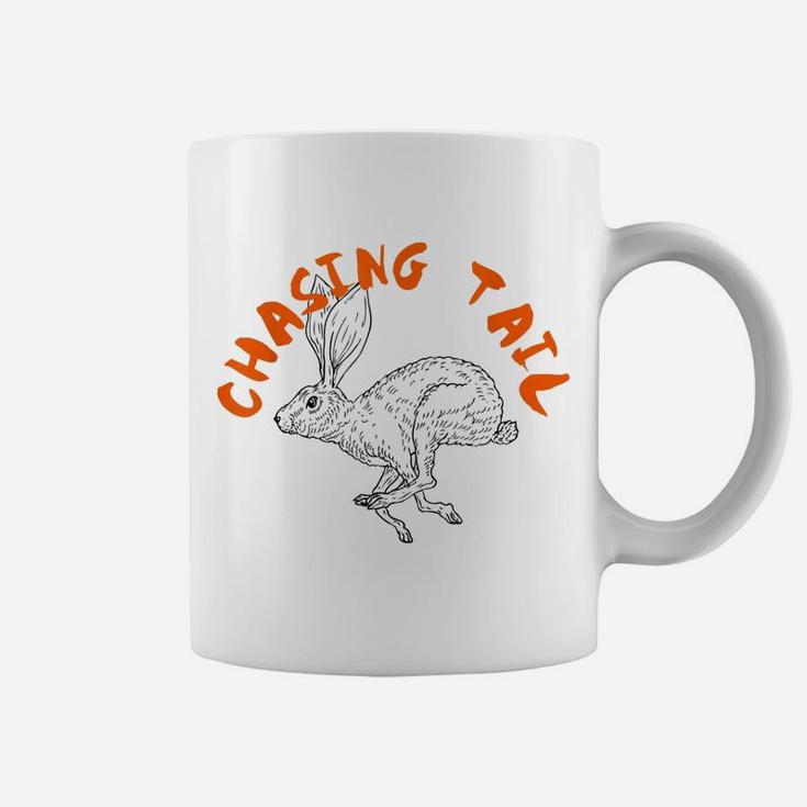 Rabbit Hunter -Chasing Tail -Hunting Cottontail -Beagle Dog Coffee Mug