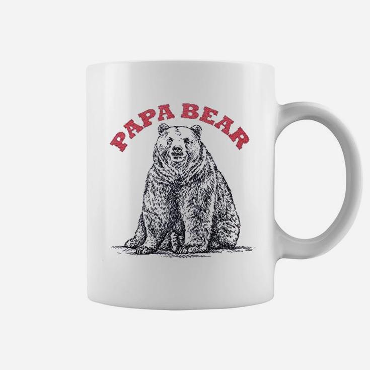 Retreez Funny Papa Bear For Dads Graphic Printed Coffee Mug