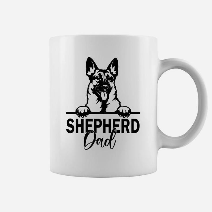 Retro German Shepherd Dad Gift Dog Owner Pet Shepard Father Coffee Mug