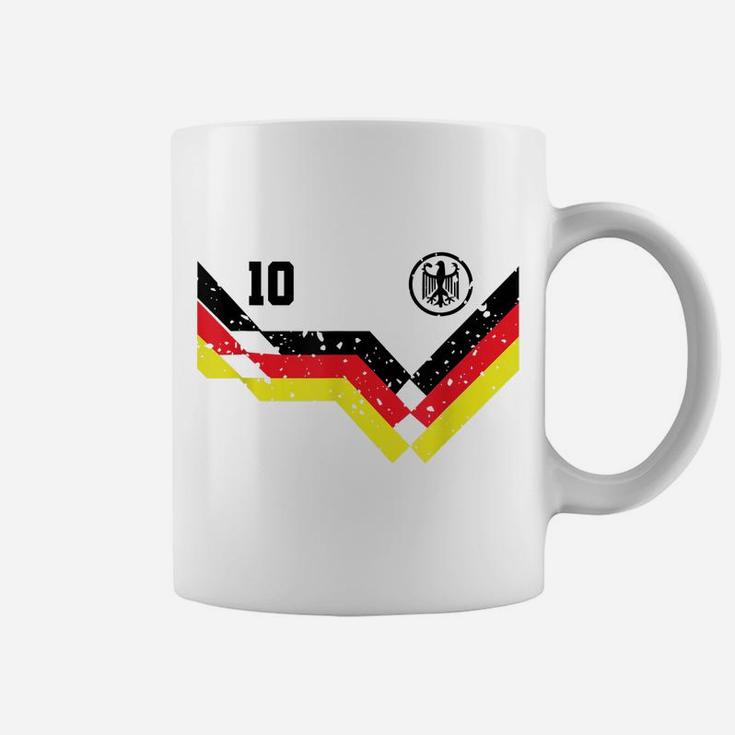 Retro Germany Shirt Soccer Jersey Deutschland Coffee Mug