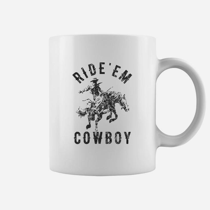 Ride Em Cowboy Funny Western Coffee Mug