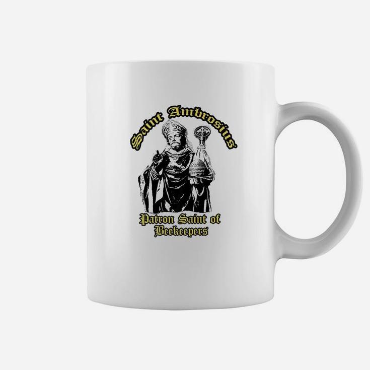 Saint Ambrosius Ambrose Patron Saint Of Beekeepers Bees Coffee Mug