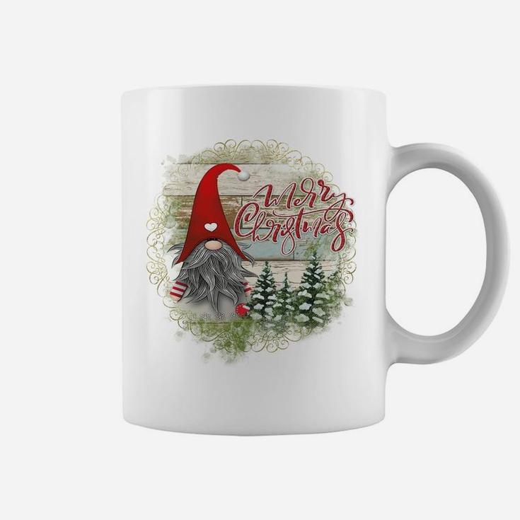 Santa Claus Garden Gnome Merry Christmas - Christmas Gnome Sweatshirt Coffee Mug