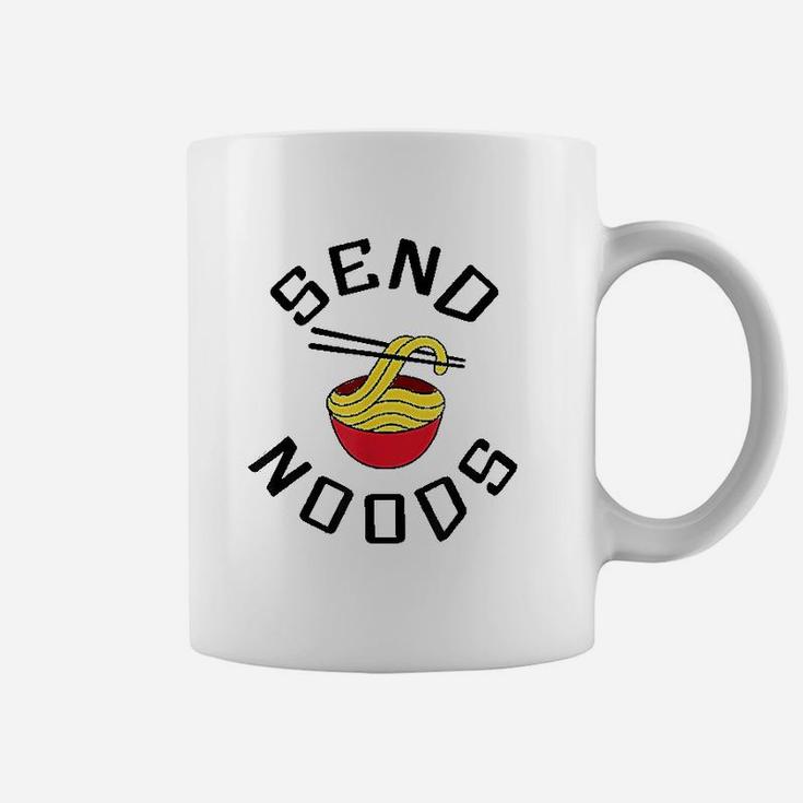 Send Noods Funny Noodle Meme Asia Food Word Coffee Mug