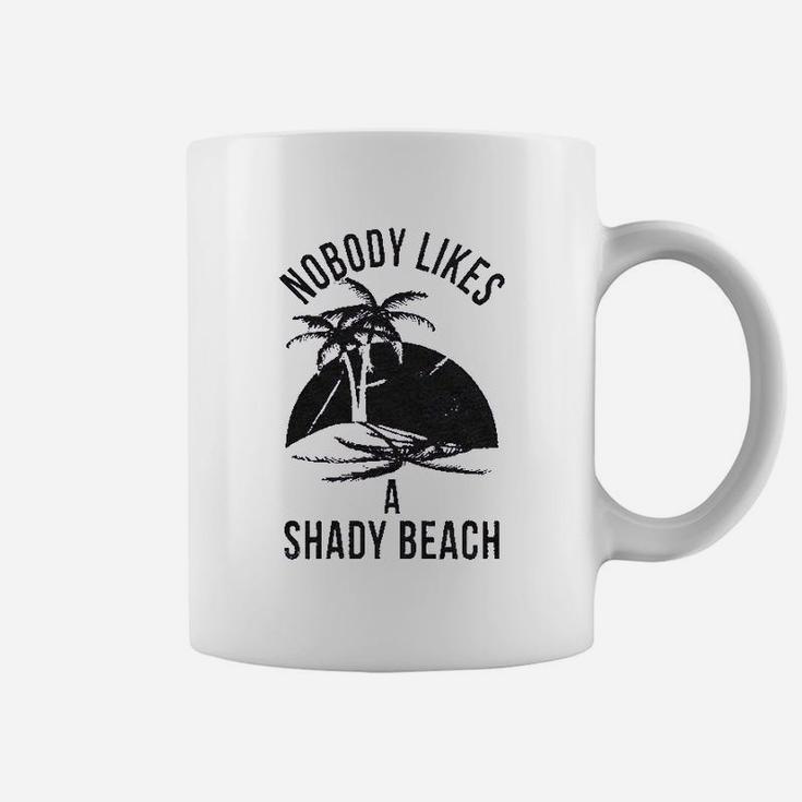 Shady Beach Funny Cute Vacation Coffee Mug