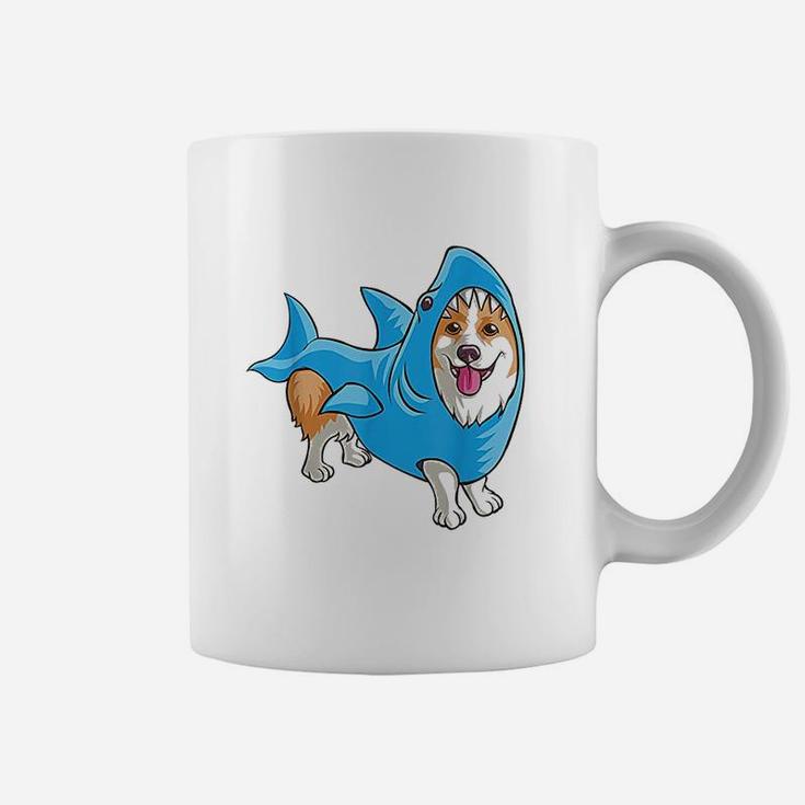 Shark Corgi Funny Dog Suit Puppy Great White Gift Coffee Mug