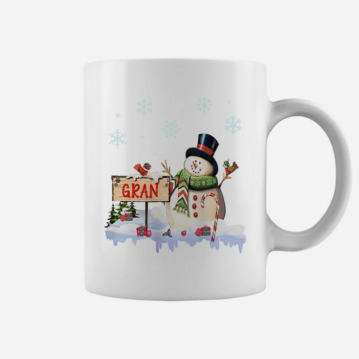 Snowman Gran Freeze Christmas Party Gift Xmas Coffee Mug