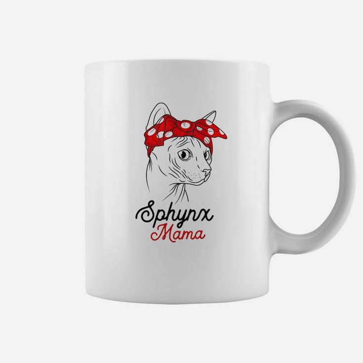 Sphynx Mama Cat Sphinx Hairless Funny Cat Owner Lovers Gift Coffee Mug