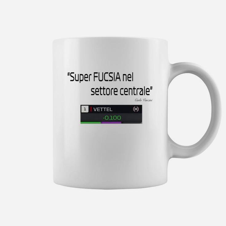 Super Fucsia Nel Settore Centrale Vettel Coffee Mug Super Fucsia Nel Settore Centrale Vettel Coffee Mug