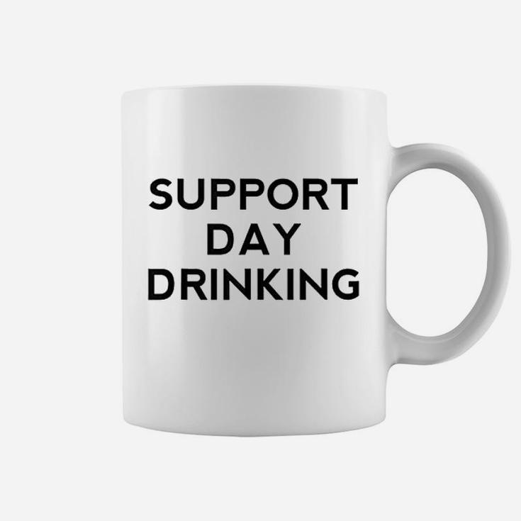 Support Day Drinking Funny Definitely Not Drunk Muscle Coffee Mug