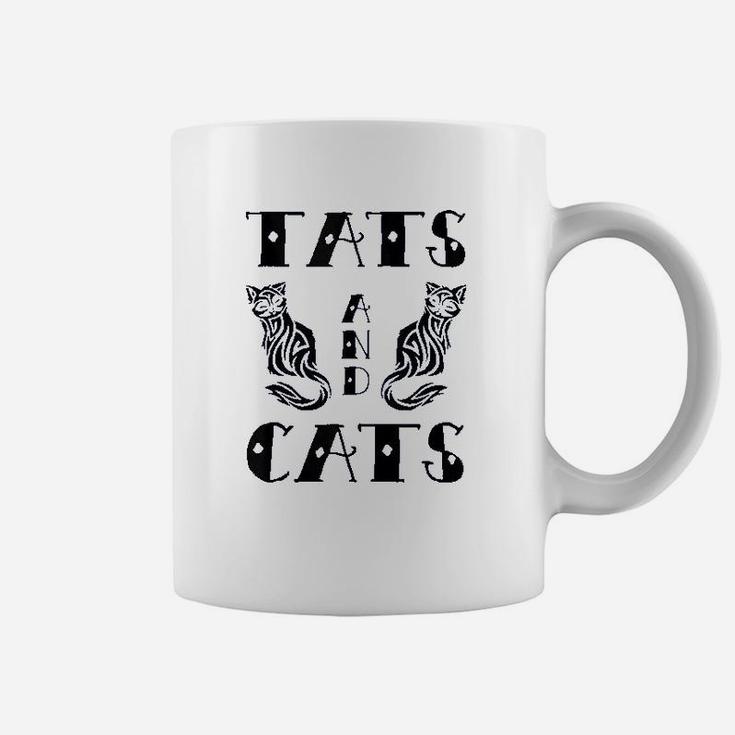 Tats  Cats Cat Mom Kitty Tattoos Lover Owner Fan Gift Coffee Mug