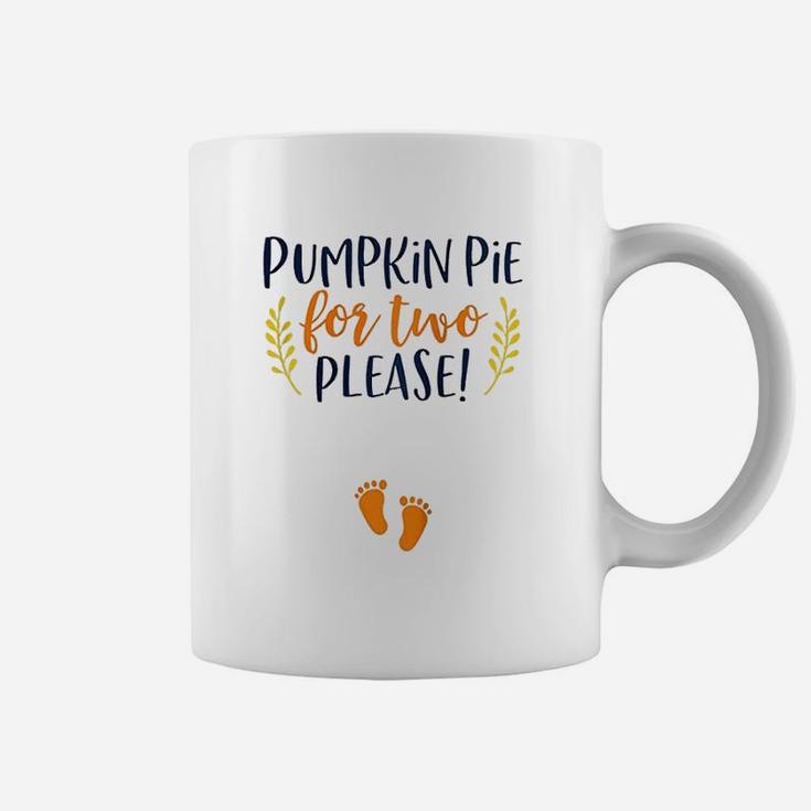 Thanksgiving Announcement Funny Baby Reveal Coffee Mug