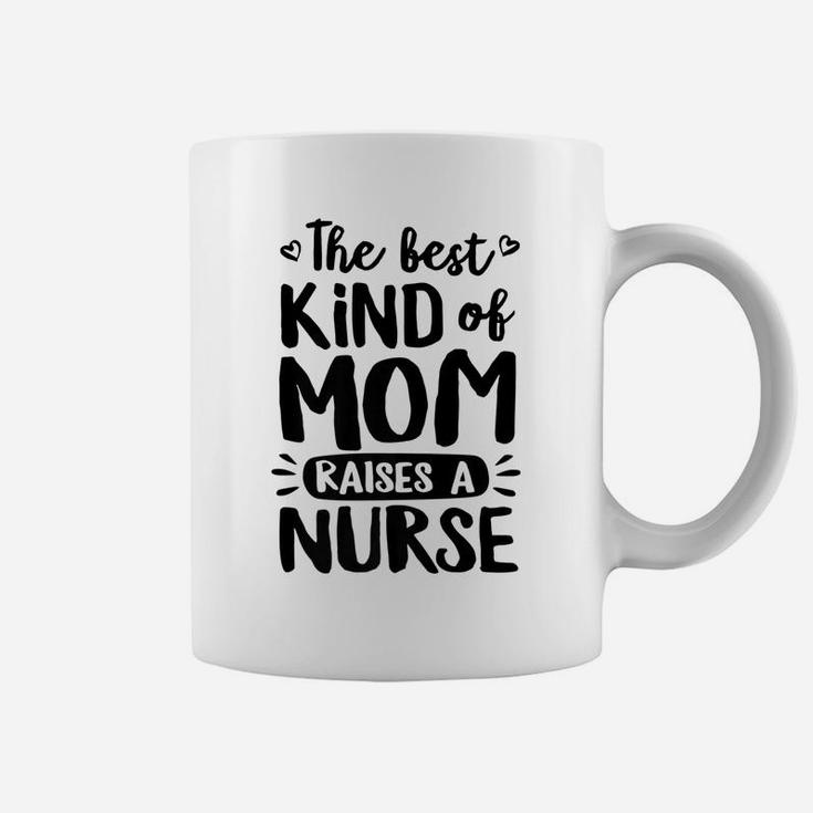 The Best Kind Of Mom Raises A Nurse Shirt Doodle Premium Coffee Mug