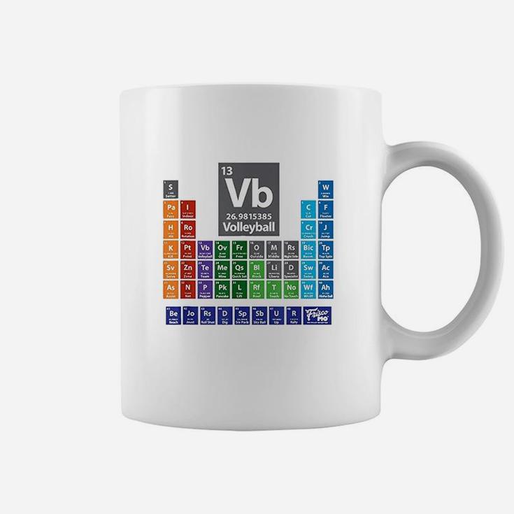 The Periodic Table Of Volleyball Standard Coffee Mug