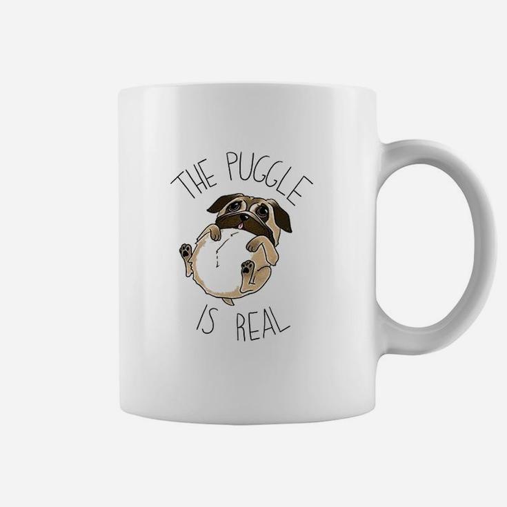 The Puggle Is Real Coffee Mug