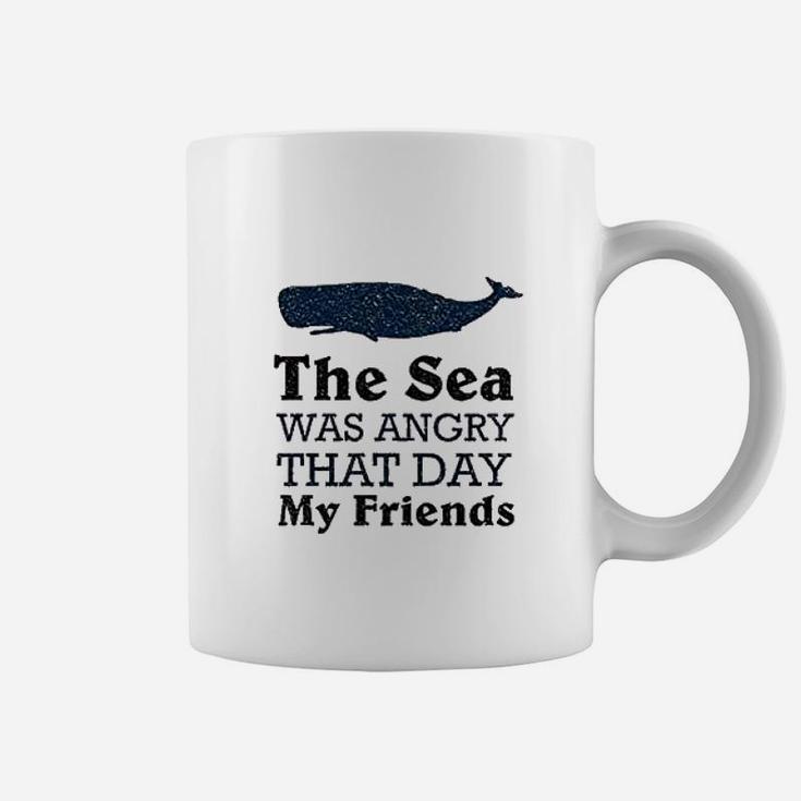 The Sea Was Angry That Day My Friends All Seasons Heather Gray Coffee Mug