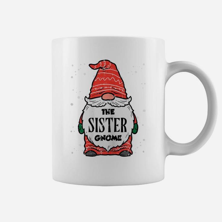 The Sister Gnome Xmas Matching Christmas Pajamas For Family Coffee Mug