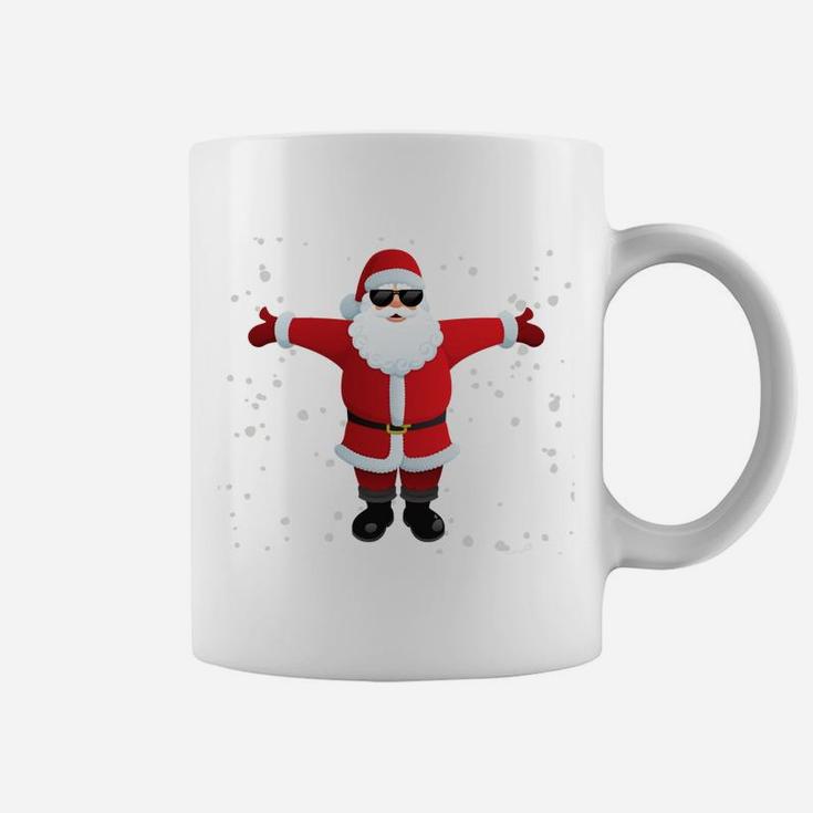 There's Some Hos In This House Christmas Funny Santa Xmas Sweatshirt Coffee Mug