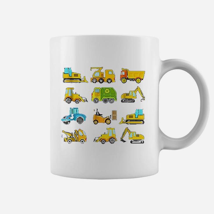 Trucks And Diggers Coffee Mug