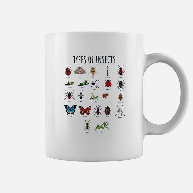 Types Of Insects Bug Identification Science Coffee Mug