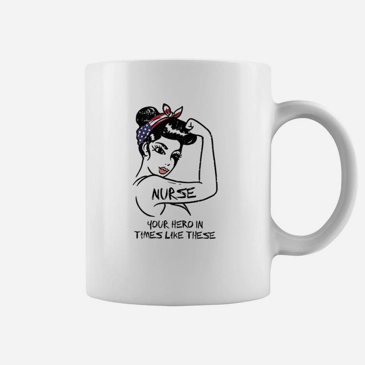 Unbreakable Nurse Hero Us Frontline Essential Worker Gift Coffee Mug