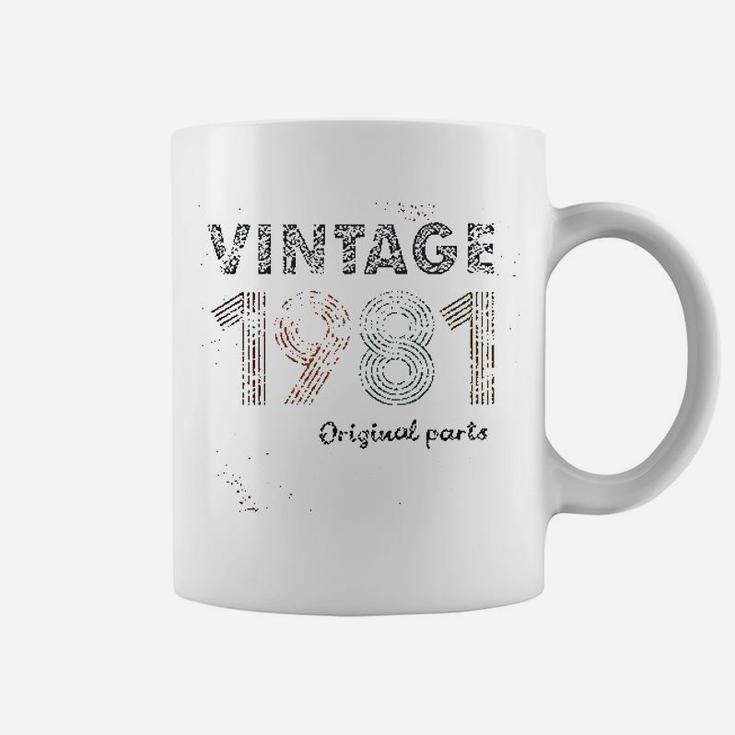 Vintage 1981 Original Parts Coffee Mug