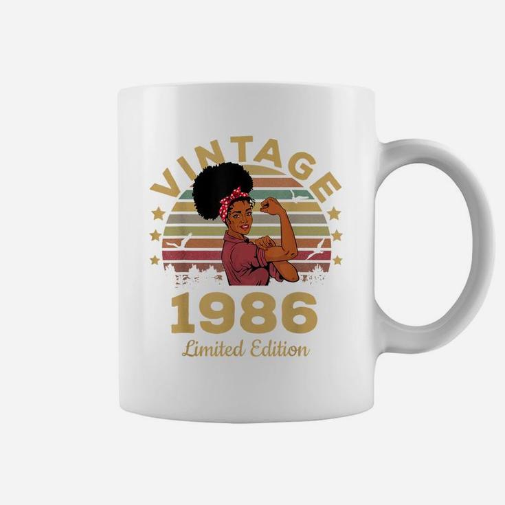 Vintage 1986 Made In 1986 35Th Birthday Women 35 Years Coffee Mug