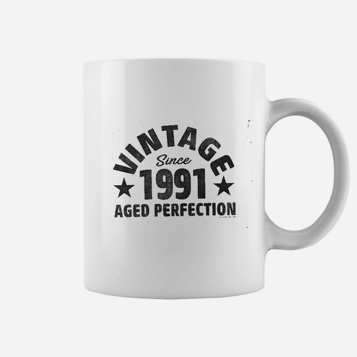 Vintage Aged Perfection Since 1991 Coffee Mug