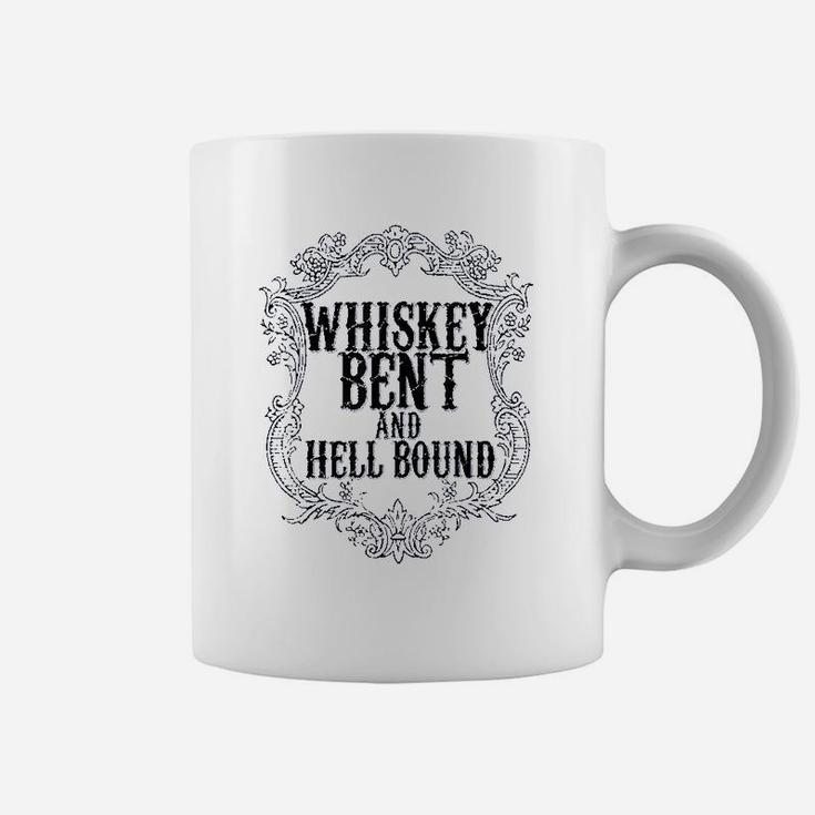 Whiskey Bent And Hellbound Drinking Coffee Mug