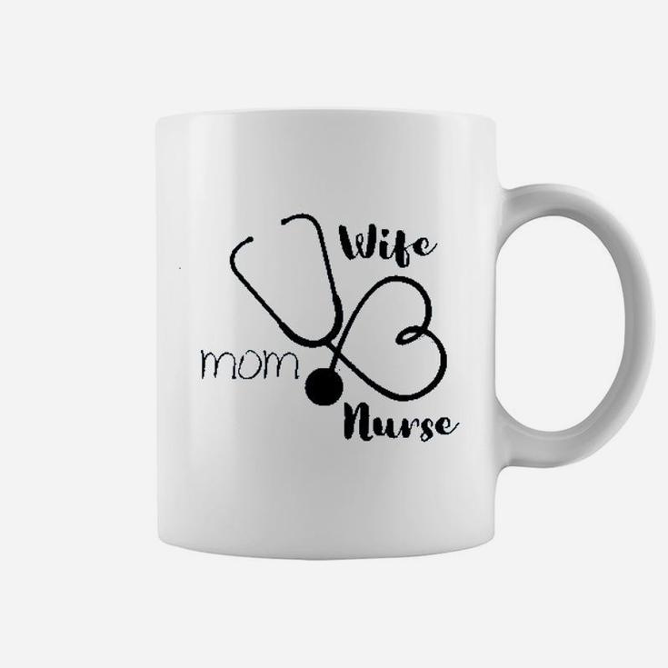Wife Mom Nurse Coffee Mug
