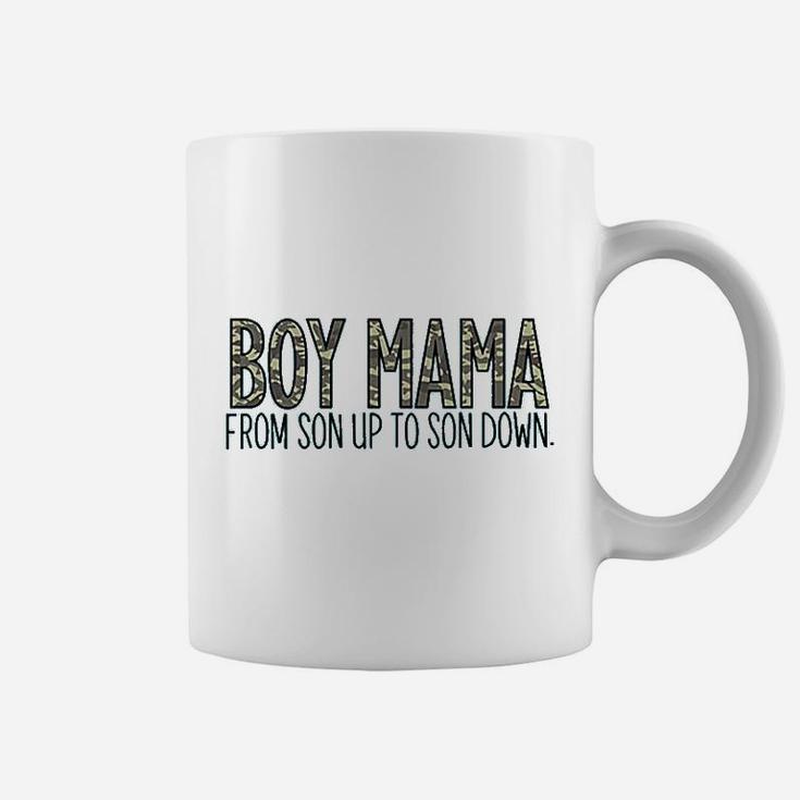 Women Boy Mama Graphic Coffee Mug