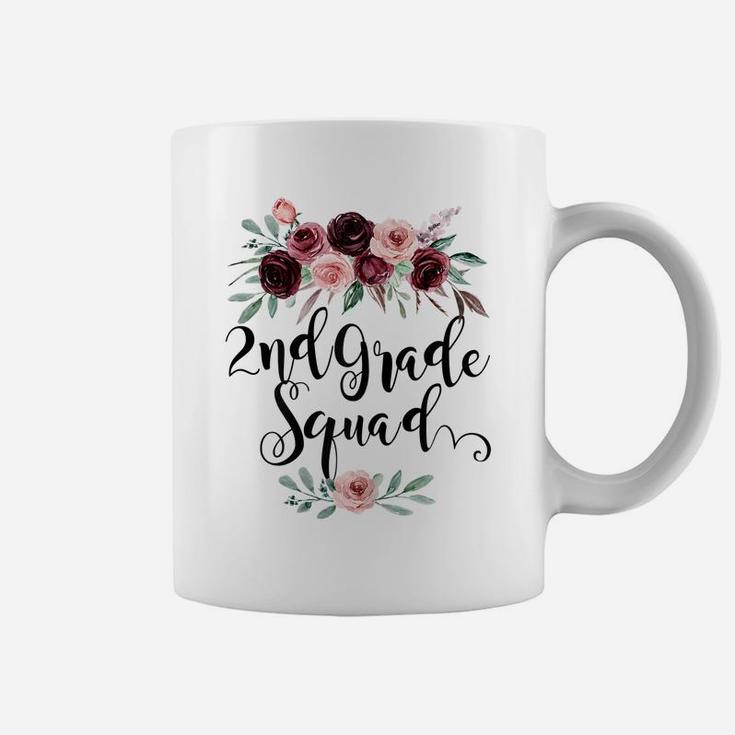 Womens Cute Back To School Team Gift For Teacher 2Nd Grade Squad Coffee Mug