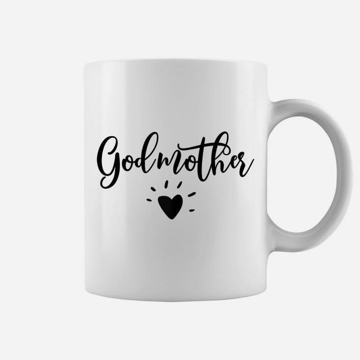 Womens Godmother T Shirt Aunt Pregnancy Announcement Mother's Day Coffee Mug