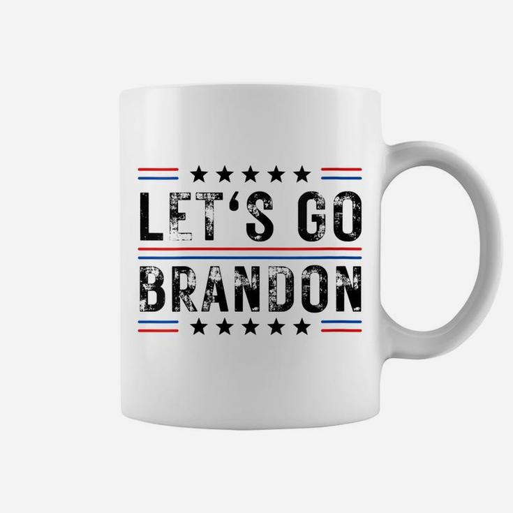 Womens Lets Go Brandon Tee Funny Trendy Sarcastic Let's Go Brandon Coffee Mug