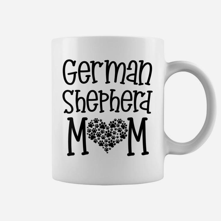 Womens Proud Germand Shepherd Mom Dog Breed Funny Gsd Mama Gift Coffee Mug
