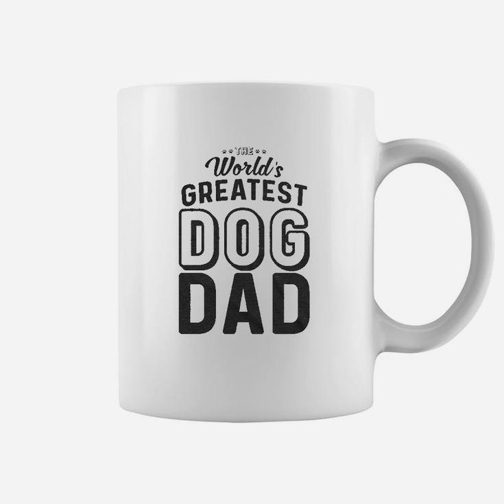 Worlds Greatest Dog Dad Funny Animal Lover Coffee Mug