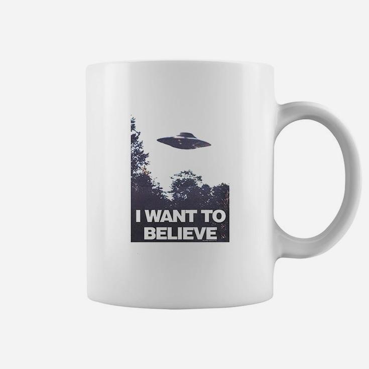 Xfiles I Want To Believe Aliens Ufo Coffee Mug