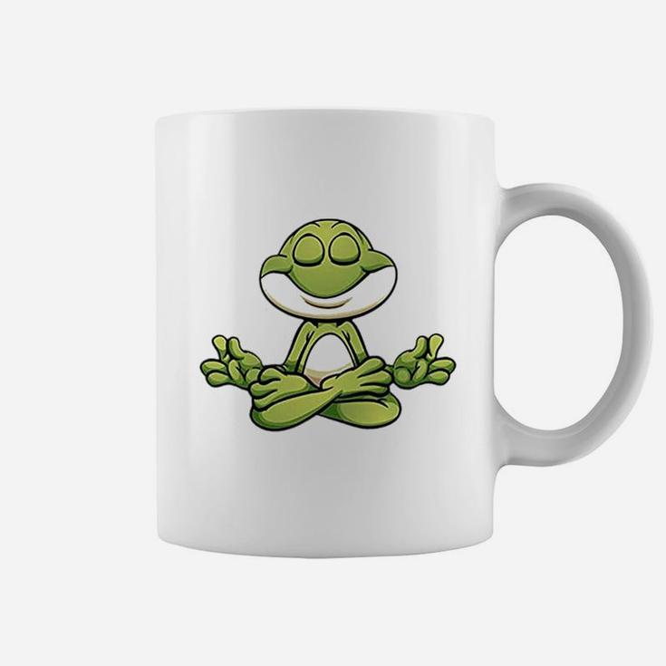 Yoga Frog Coffee Mug
