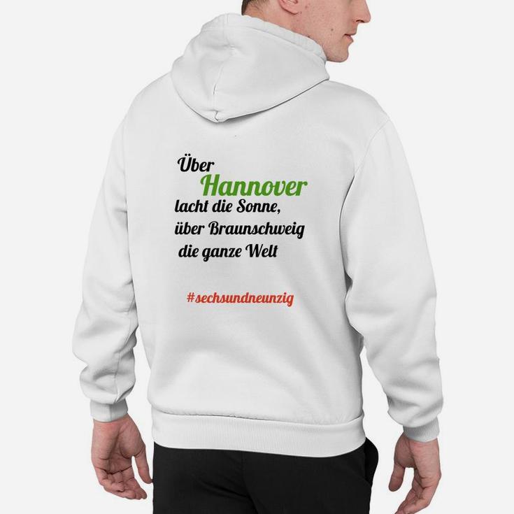 Hannover Liebhaber Hoodie, Sonnenuntergang Slogan, #96 Motiv