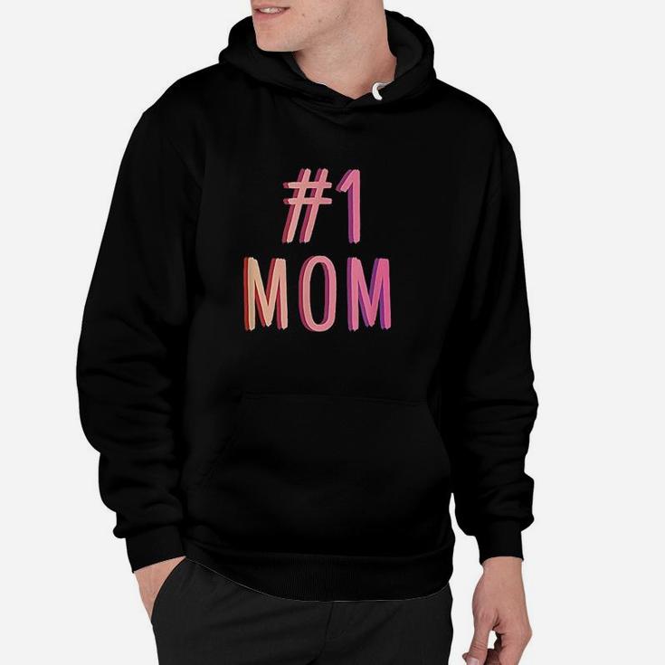 1 Mom Best Mom Ever Worlds Best Mom Cute Mothers Day Gift Hoodie
